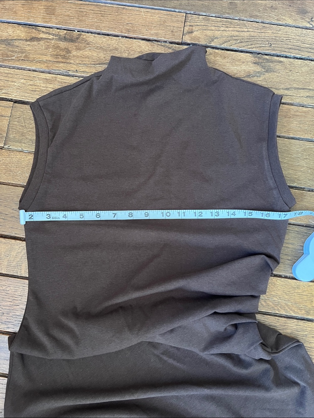 OGL Cocoa Brown Mockneck Drapey Midi Dress Medium NWT - Picture 11 of 12